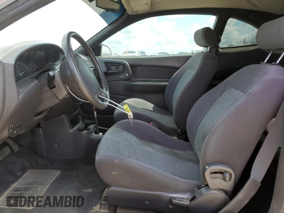2001 Ford Escort ZX2 with VIN 3FAFP11311R214961, listed as a Copart auction lot 50887485 with 119,221 mi miles and Salvage Title. Bid and sale history available at carsss.com. Image 7.