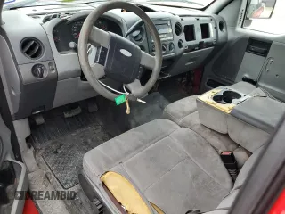 2005 Ford F-150 STX with VIN 1FTRX12W75NA54576, listed as a Copart auction lot 42579065 with 290,300 mi miles and Salvage Title. Bid and sale history available at carsss.com. Image 8.
