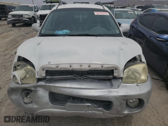 2006 Hyundai Santa Fe GLS with VIN KM8SC13D66U071740, listed as a Copart auction lot 56799315 with 182,998 mi miles and Salvage title. Bid and sale history available at DreamBid. Image 5.