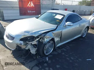 2003 Lexus SC 430 with VIN JTHFN48YX30040084, listed as a IAAI auction lot 41294421 with 121,240 mi miles and . Bid and sale history available at DreamBid. Image 18.