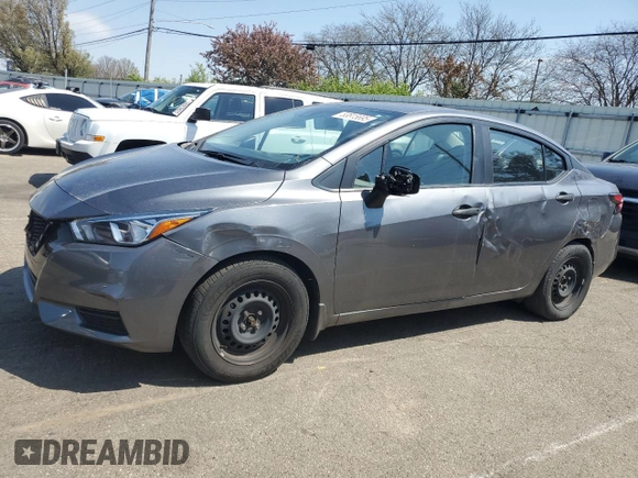 2021 Nissan Versa S with VIN 3N1CN8DV0ML925229, listed as a Copart auction lot 53815695 with 116,842 mi miles and Clean title. Bid and sale history available at DreamBid. Image 1.