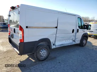 2021 Ram ProMaster Cargo with VIN 3C6LRVVG5ME584678, listed as a Copart auction lot 81923054 with 90,488 mi miles and Salvage Title. Bid and sale history available at DreamBid. Image 3.