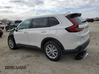 2025 Honda CR-V EX-L with VIN 2HKRS4H78SH433954, listed as a Copart auction lot 50296815 with 1,509 mi miles and Salvage Title. Bid and sale history available at DreamBid. Image 2.
