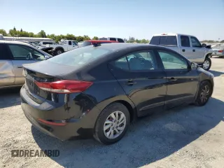 2017 Hyundai Elantra SE with VIN 5NPD74LF7HH190642, listed as a Copart auction lot 64102815 with 124,615 mi miles and Clean title. Bid and sale history available at DreamBid. Image 3.