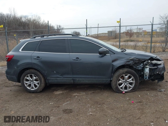 2015 Mazda CX-9 Touring with VIN JM3TB2CA0F0463313, listed as a IAAI auction lot 41822436 with 145,302 mi miles. Bid and sale history available at carsss.com. Image 13.