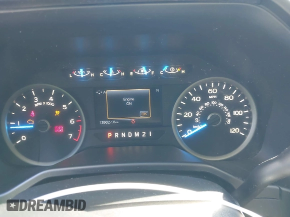 2015 Ford F-150 XL with VIN 1FTEW1CF4FFD02147, listed as a IAAI auction lot 41741065 with 139,627 mi miles. Bid and sale history available at carsss.com. Image 7.