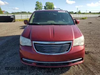 2014 Chrysler Town & Country Touring with VIN 2C4RC1BG2ER293587, listed as a Copart auction lot 60130584 with 201,859 mi miles and Clean Title. Bid and sale history available at DreamBid. Image 5.