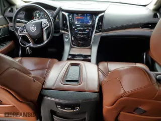 2015 Cadillac Escalade Premium with VIN 1GYS3CKJ7FR308532, listed as a Copart auction lot 53882145 with 139,182 mi miles and Clean Title. Bid and sale history available at carsss.com. Image 8.