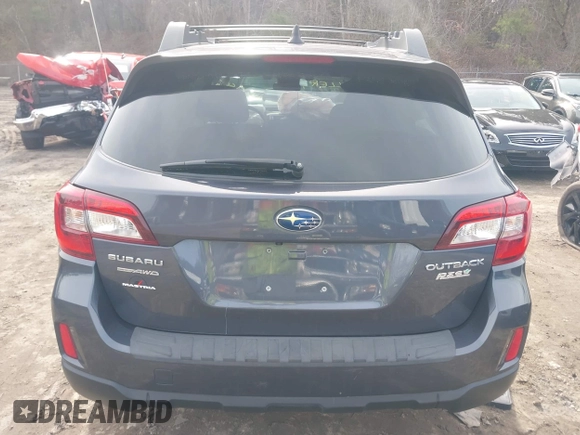 2016 Subaru Outback 2.5i Premium with VIN 4S4BSAFC5G3337763, listed as a IAAI auction lot 41917546 with 60,484 mi miles. Bid and sale history available at carsss.com. Image 16.