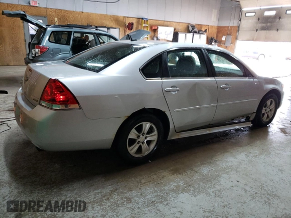 2012 Chevrolet Impala LS Retail with VIN 2G1WA5E31C1129020, listed as a Copart auction lot 52115725 with 109,949 mi miles and Clean Title. Bid and sale history available at DreamBid. Image 3.