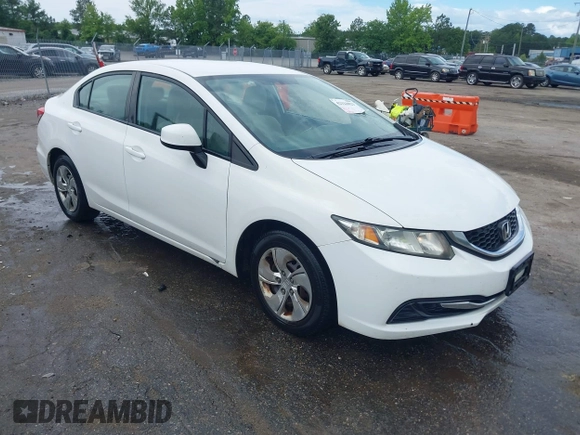 2013 Honda Civic LX z VIN 2HGFB2F51DH564066, wystawiony jako IAAI lot #42322023 z przebiegiem 204 617 mil mil oraz . Historia ofert i sprzedaży dostępna na DreamBid. Obrazek 1.
