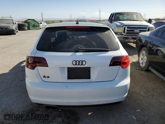 2011 Audi A3 Premium Plus with VIN WAUKEAFM8BA009050, listed as a Copart auction lot 78326054 with 108,614 mi miles and Salvage title. Bid and sale history available at DreamBid. Image 6.