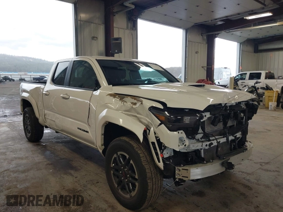 2025 Toyota Tacoma SR with VIN 3TMLB5JN2SM090394, listed as a IAAI auction lot 41916312 with 840 mi miles and . Bid and sale history available at DreamBid. Image 1.
