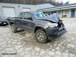 2016 Toyota Tacoma SR with VIN 5TFSX5ENXGX042795, listed as a Copart auction lot 82378444 with 196,201 mi miles and Salvage Title. Bid and sale history available at carsss.com. Image 10.
