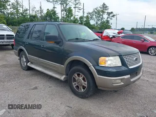 2004 Ford Expedition Eddie Bauer with VIN 1FMPU17L14LA91224, listed as a IAAI auction lot 42698221 with 256,372 mi miles and . Bid and sale history available at DreamBid. Image 1.