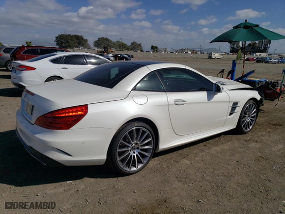 2019 Mercedes-Benz SL-Class SL 550 with VIN WDDJK7DAXKF057158, listed as a Copart auction lot 46676994 with 42,526 mi miles. Bid and sale history available at carsss.com. Image 3.