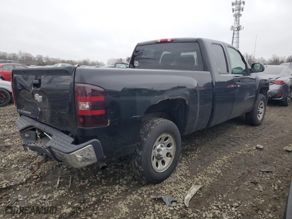 2007 Chevrolet Silverado 1500 Work Truck with VIN 1GCEC19CX7Z501452, listed as a Copart auction lot 44566855 with 0 mi miles and Salvage Title. Bid and sale history available at carsss.com. Image 3.