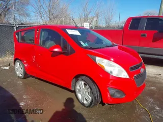 2014 Chevrolet Spark LS with VIN KL8CB6S91EC587572, listed as a IAAI auction lot 41650322 with 127,205 mi miles. Bid and sale history available at carsss.com. Image 1.