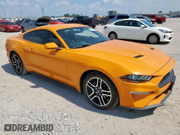 2018 Ford Mustang EcoBoost with VIN 1FA6P8TH9J5103997, listed as a Copart auction lot 58341715 with 71,786 mi miles and Salvage title. Bid and sale history available at DreamBid. Image 4.