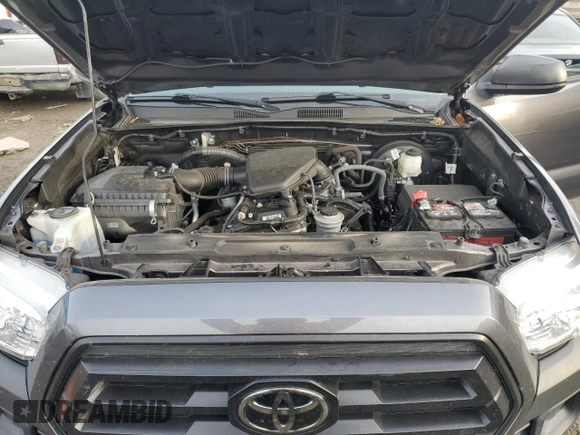 2020 Toyota Tacoma SR z VIN 3TYSX5ENXLT001734, wystawiony jako Copart lot #42916315 z przebiegiem 44 213 mil mil oraz Szkoda całkowita • Salvage title. Historia ofert i sprzedaży dostępna na DreamBid. Obrazek 11.