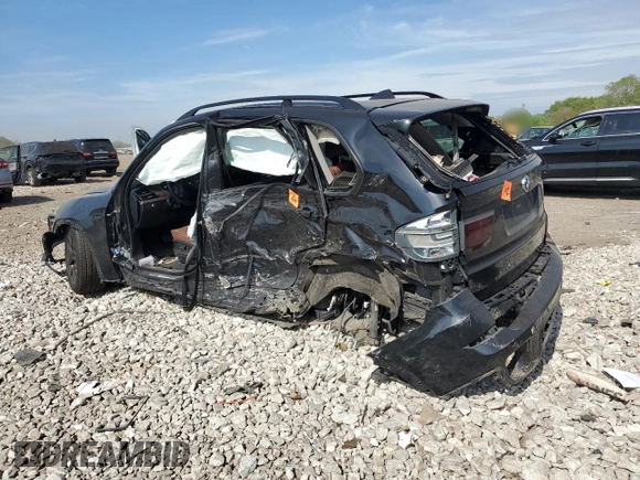 2012 BMW X5 35i with VIN 5UXZV4C54CL985119, listed as a Copart auction lot 56856735 with Not provided miles and Salvage title. Bid and sale history available at DreamBid. Image 2.