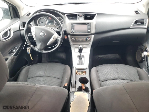 2013 Nissan Sentra SR with VIN 3N1AB7AP7DL621542, listed as a Copart auction lot 49902195 with 168,129 mi miles and Salvage Title. Bid and sale history available at carsss.com. Image 8.