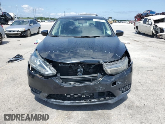 2018 Nissan Sentra SV with VIN 3N1AB7AP1JL605283, listed as a Copart auction lot 53807085 with 125,171 mi miles and Salvage Title. Bid and sale history available at carsss.com. Image 5.