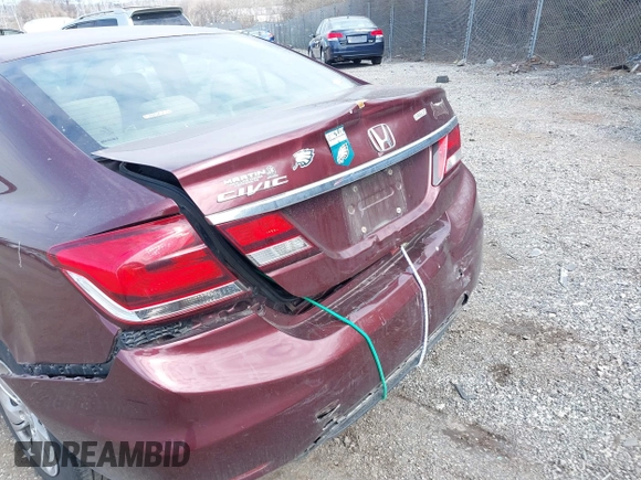 2013 Honda Civic LX with VIN 19XFB2F51DE268944, listed as a IAAI auction lot 41900014 with 168,348 mi miles and . Bid and sale history available at DreamBid. Image 6.