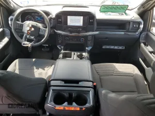 2023 Ford F-150 XL with VIN 1FTFW1E51PKF30933, listed as a Copart auction lot 53256355 with 26,267 mi miles and Salvage Title. Bid and sale history available at carsss.com. Image 8.