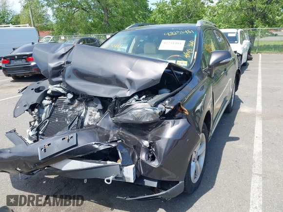 2010 Lexus RX 350 with VIN 2T2BK1BA0AC036272, listed as a IAAI auction lot 42231481 with 155,278 mi miles and . Bid and sale history available at DreamBid. Image 2.