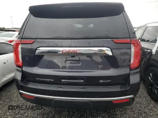 2024 GMC Yukon SLT with VIN 1GKS2BKD4RR224609, listed as a Copart auction lot 74045504 with 8,596 mi miles and Non Repairable. Bid and sale history available at carsss.com. Image 6.