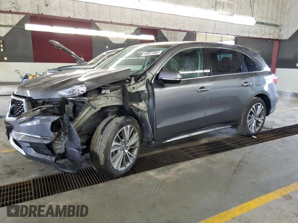 2018 Acura MDX Technology с VIN 5J8YD4H57JL016129, выставлен на аукционе Copart как лот 58921365 с пробегом 99 051 миль миль и Списание • Salvage title. История ставок и продаж доступна на DreamBid. Изображение 1.