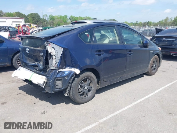 2015 Toyota Prius Four with VIN JTDKN3DU9F0470142, listed as a IAAI auction lot 41965341 with 51,807 mi miles. Bid and sale history available at carsss.com. Image 4.