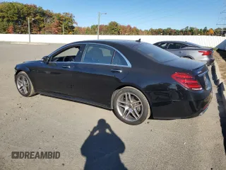 2020 Mercedes-Benz S 560 with VIN WDDUG8GB3LA523598, listed as a Copart auction lot 76328464 with 65,013 mi miles and Salvage Title. Bid and sale history available at carsss.com. Image 2.