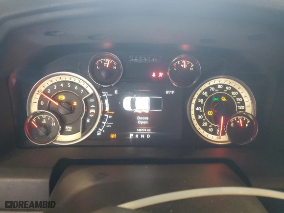 2018 Ram 1500 Big Horn with VIN 3C6RR6LT5JG171224, listed as a Copart auction lot 46656885 with 145,174 mi miles and Clean Title. Bid and sale history available at carsss.com. Image 9.