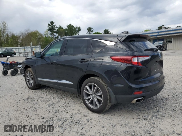 2024 Acura RDX Technology with VIN 5J8TC2H58RL013687, listed as a Copart auction lot 54567465 with 9,850 mi miles and Salvage title. Bid and sale history available at DreamBid. Image 2.