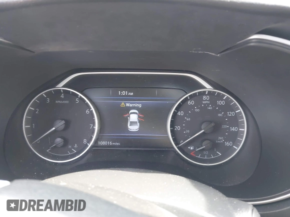 2016 Nissan Maxima SV with VIN 1N4AA6AP2GC386757, listed as a IAAI auction lot 42071110 with 108,016 mi miles and . Bid and sale history available at DreamBid. Image 7.