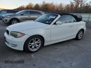 2008 BMW 1 Series 128i with VIN WBAUL73568VE89415, listed as a Copart auction lot 87527945 with 166,812 mi miles and Clean Title. Bid and sale history available at carsss.com. Image 1.