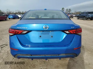 2021 Nissan Sentra SV with VIN 3N1AB8CV1MY224039, listed as a Copart auction lot 46801225 with 91,285 mi miles and Salvage Title. Bid and sale history available at DreamBid. Image 6.