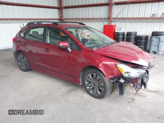 2015 Subaru Impreza Special Sports Premium with VIN JF1GPAT68F8300255, listed as a IAAI auction lot 42395966 with 66,458 mi miles and . Bid and sale history available at DreamBid. Image 1.