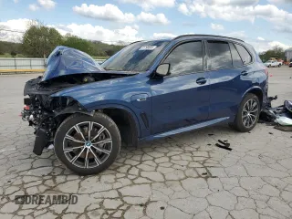 2023 BMW X5 xDrive45e with VIN 5UXTA6C06P9P92118, listed as a Copart auction lot 51798505 with Not provided miles and Salvage title. Bid and sale history available at DreamBid. Image 1.
