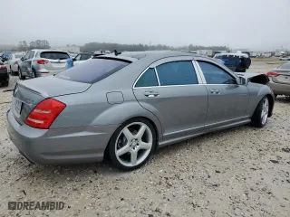 2010 Mercedes-Benz S-Class S 550 with VIN WDDNG7BB1AA350327, listed as a Copart auction lot 46412375 with 149,585 mi miles and Salvage Title. Bid and sale history available at carsss.com. Image 3.