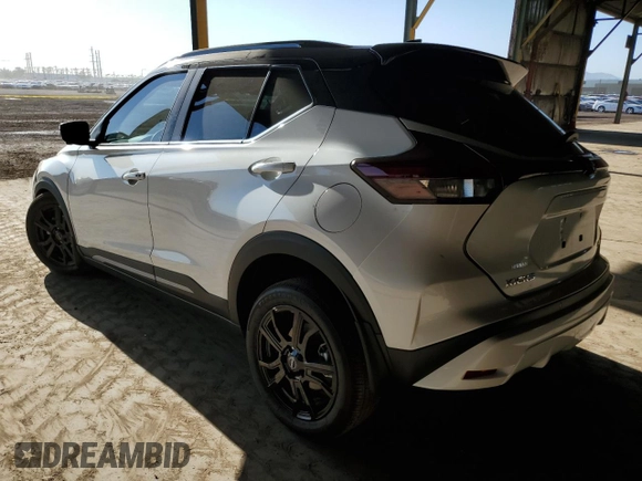 2024 Nissan Kicks SR with VIN 3N1CP5DV2RL572167, listed as a Copart auction lot 52537365 with 285 mi miles and Salvage Title. Bid and sale history available at carsss.com. Image 2.