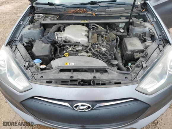 2015 Hyundai Genesis Coupe 3.8L Ultimate with VIN KMHHU6KJ5FU121992, listed as a Copart auction lot 51417585 with 0 mi miles and Clean Title. Bid and sale history available at carsss.com. Image 11.