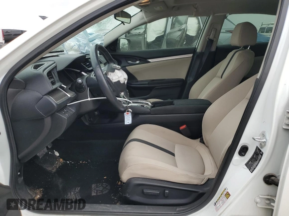 2019 Honda Civic Sedan EX with VIN JHMFC1F30KX008519, listed as a Copart auction lot 51636025 with 42,218 mi miles and Salvage Title. Bid and sale history available at carsss.com. Image 7.