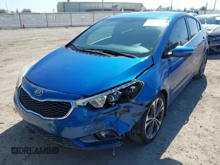 2015 Kia Forte EX with VIN KNAFZ4A85F5307314, listed as a IAAI auction lot 41672202 with 116,890 mi miles. Bid and sale history available at carsss.com. Image 6.