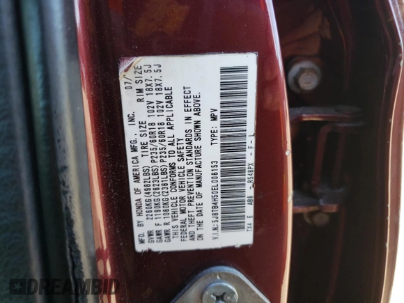 2014 Acura RDX Tech Pkg with VIN 5J8TB4H50EL008153, listed as a Copart auction lot 48150235 with 149,283 mi miles and Clean Title. Bid and sale history available at carsss.com. Image 14.
