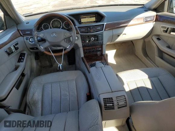 2010 Mercedes-Benz E 550 Luxury with VIN WDDHF7CB4AA213798, listed as a Copart auction lot 81071164 with 287,072 mi miles and Salvage Title. Bid and sale history available at DreamBid. Image 8.