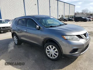 2015 Nissan Rogue SV with VIN KNMAT2MV6FP521625, listed as a Copart auction lot 48774245 with 145,789 mi miles and Salvage Title. Bid and sale history available at carsss.com. Image 4.
