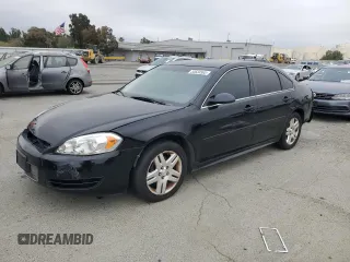 2016 Chevrolet Impala LT with VIN 2G1WB5E38G1105977, listed as a Copart auction lot 53634565 with 254,090 mi miles and Salvage Title. Bid and sale history available at DreamBid. Image 1.